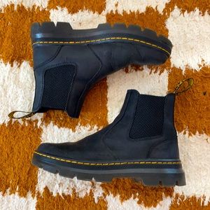 Doc Martens suede black pull on Embury Chelsea boot